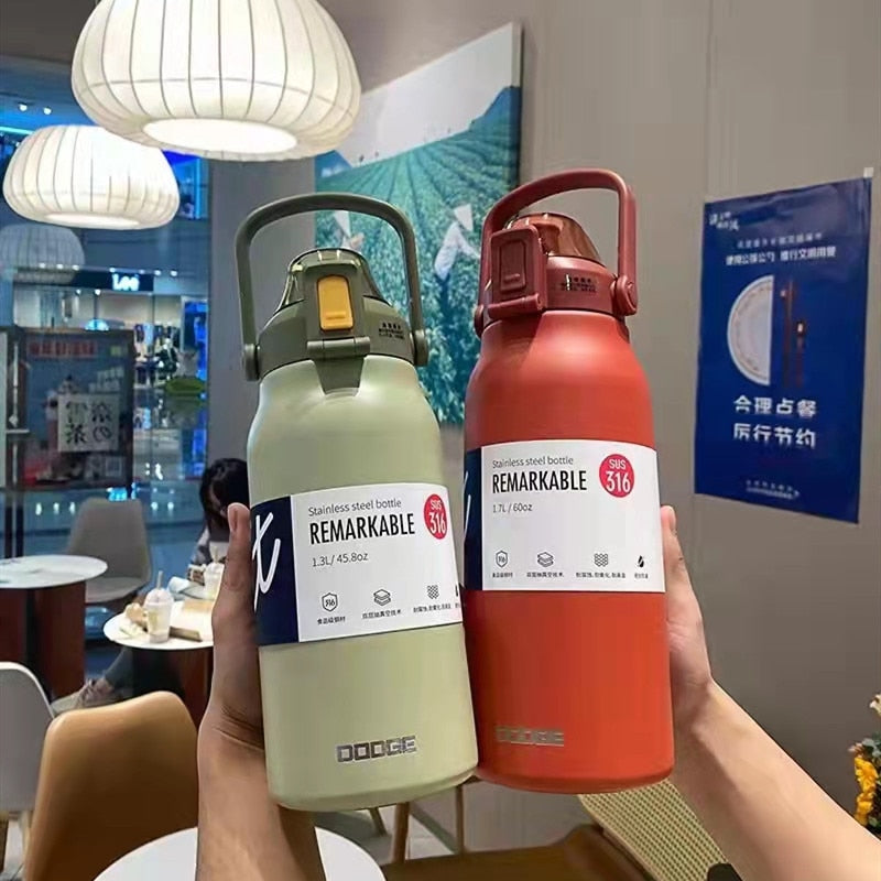 Tumbler Thermo Bottle Large Capacity