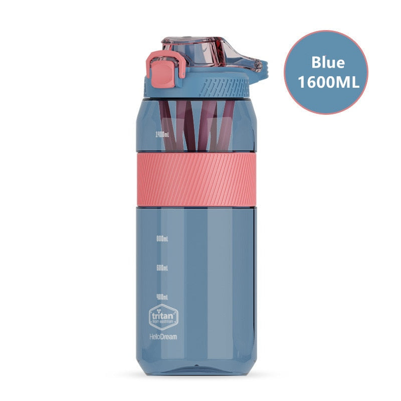 Material Water Bottle With Straw Eco-Friendly