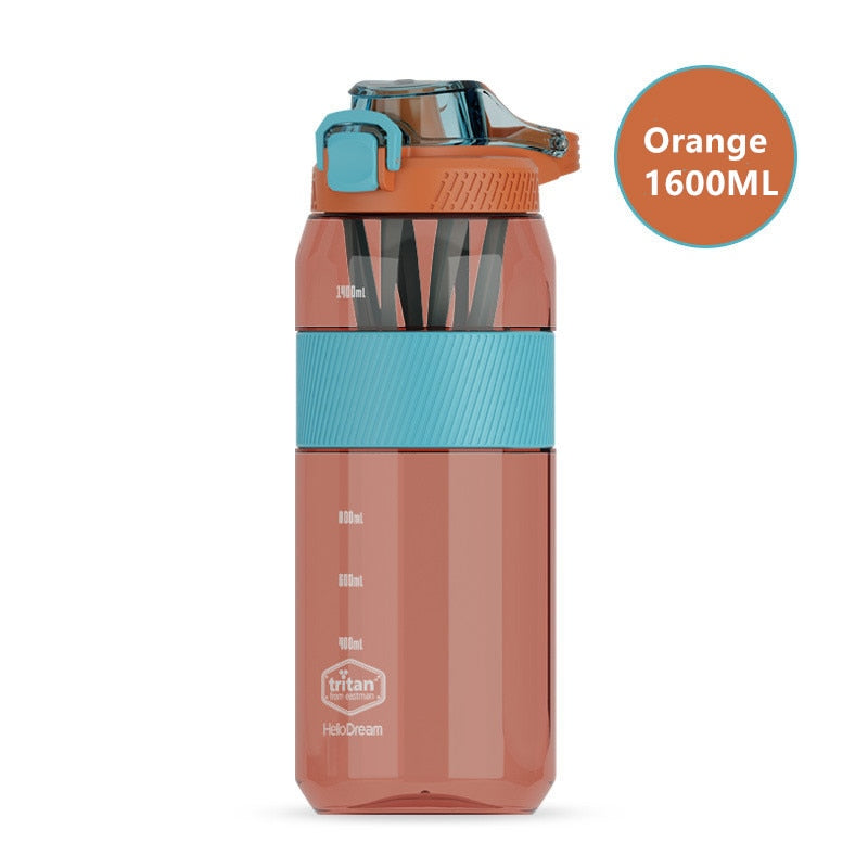 Material Water Bottle With Straw Eco-Friendly