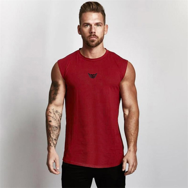 Summer Compression Gym Tank Top