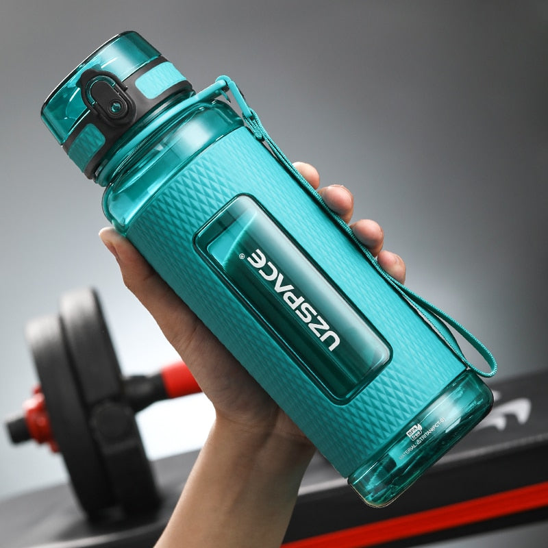 UZSPACE Sports Water Bottles Gym Leak-proof