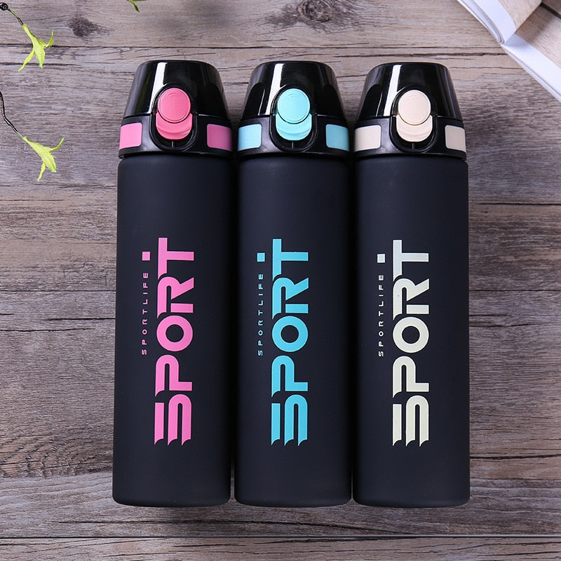 550ml/750ml High Quality Plastic Water Bottle