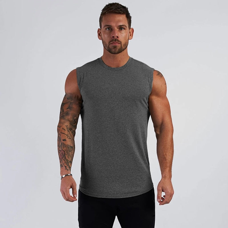 Summer Compression Gym Tank Top