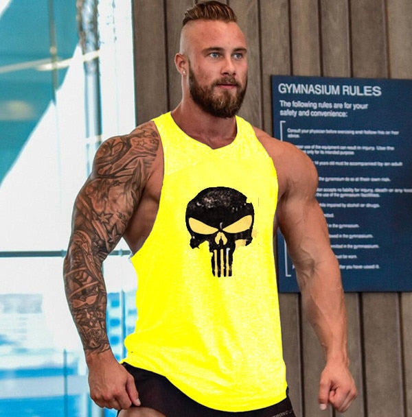 Men's Cotton Sleeveless Shirt