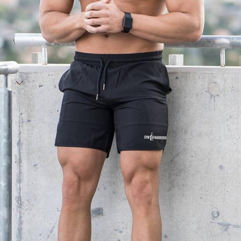 Running Men Bodybuilding Fitness Short