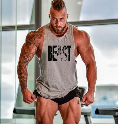 Men's Cotton Sleeveless Shirt