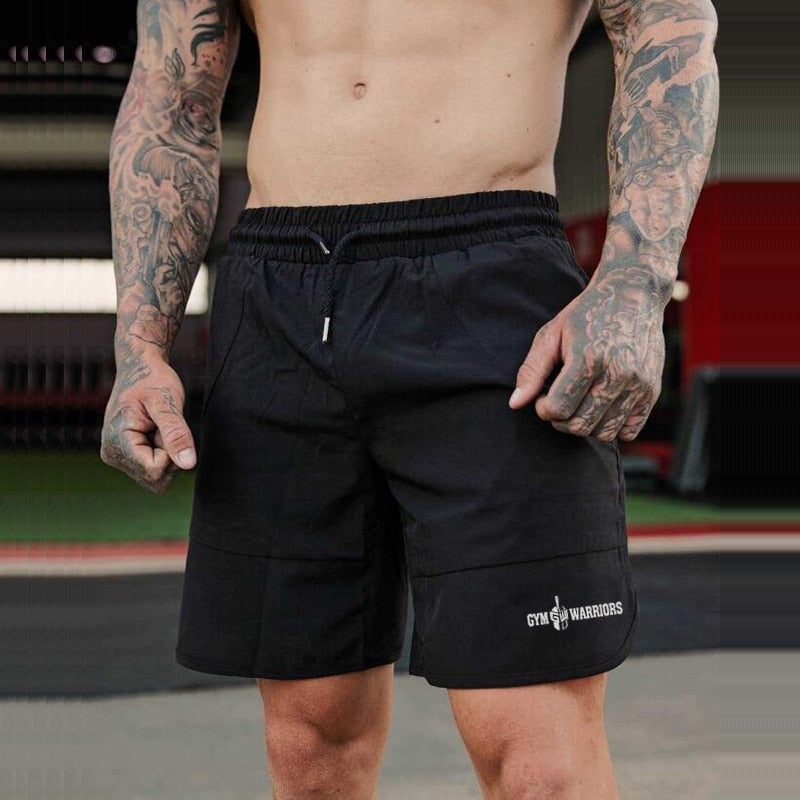Running Men Bodybuilding Fitness Short