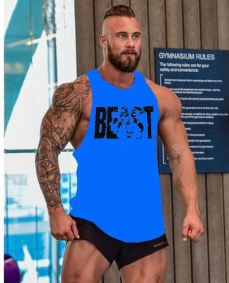 Men's Cotton Sleeveless Shirt