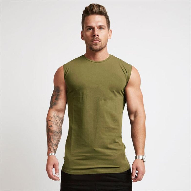 Summer Compression Gym Tank Top