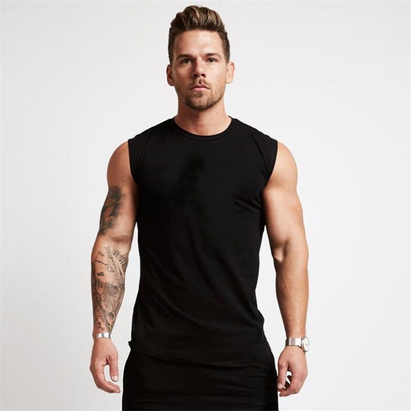 Summer Compression Gym Tank Top