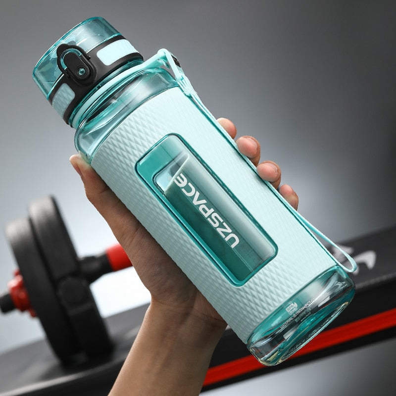 UZSPACE Sports Water Bottles Gym Leak-proof