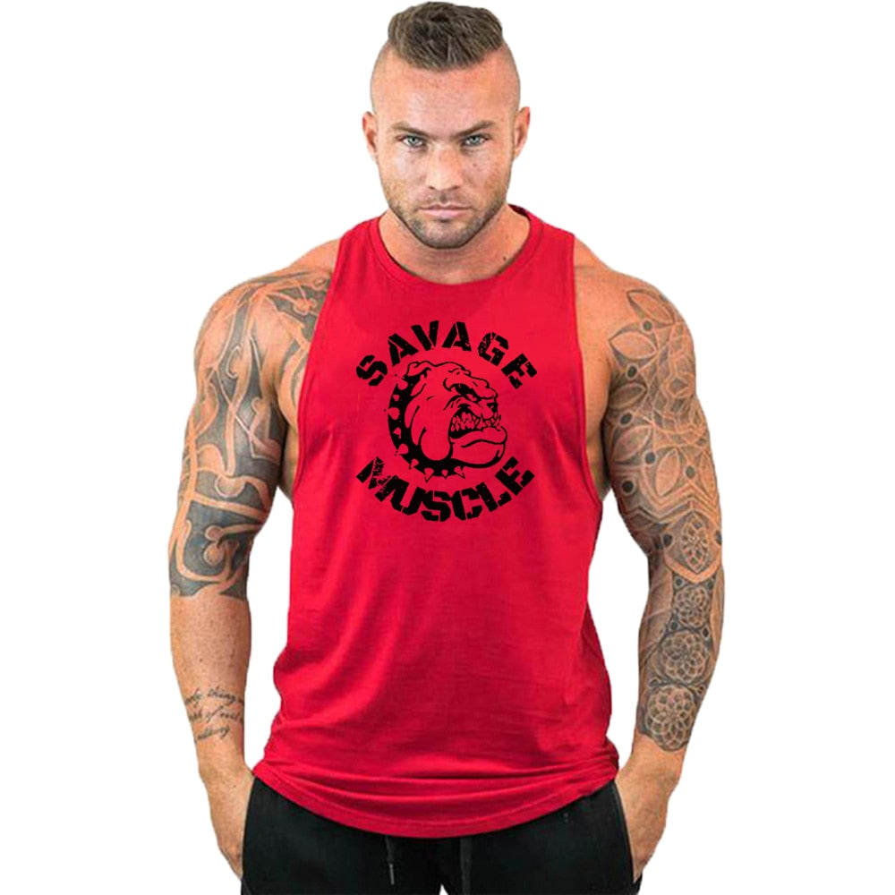 Men's Cotton Sleeveless Shirt