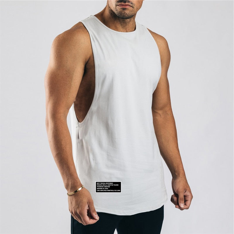 Cotton Workout Gym Tank Top
