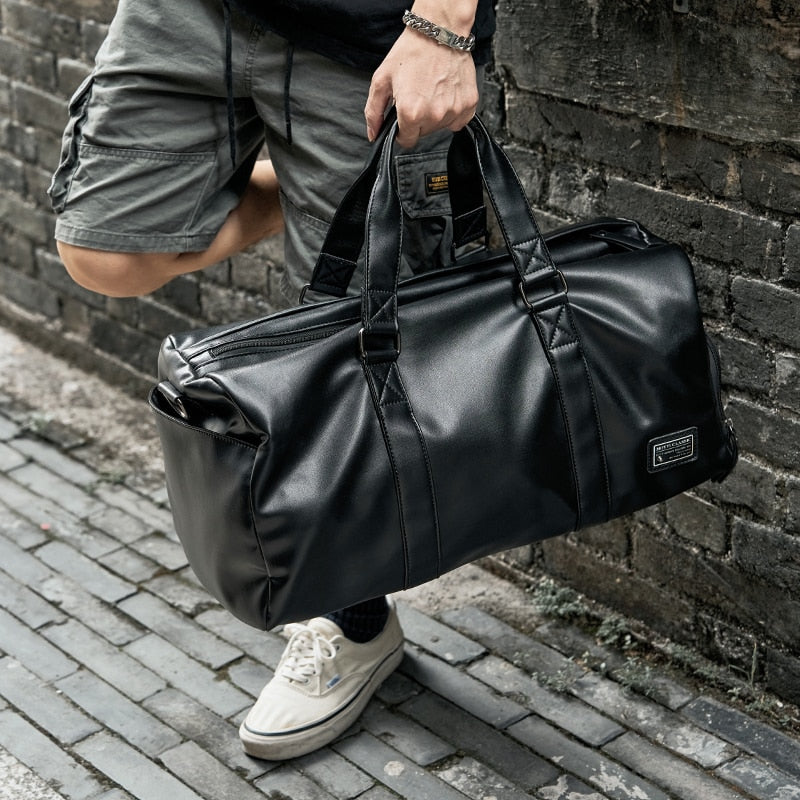 Premium Gym Bag Leather Sports Bag