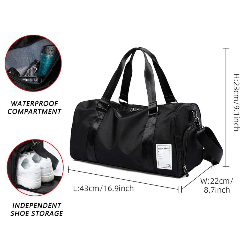 Fashion Nylon Travel Sports Bags