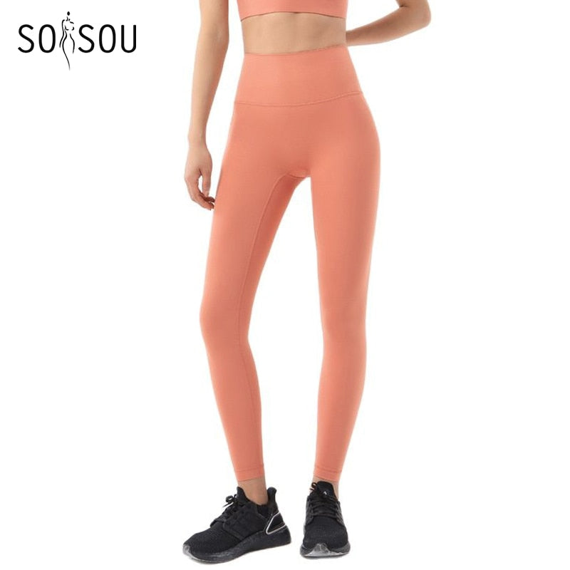 Nylon Yoga Pants Gym Leggings