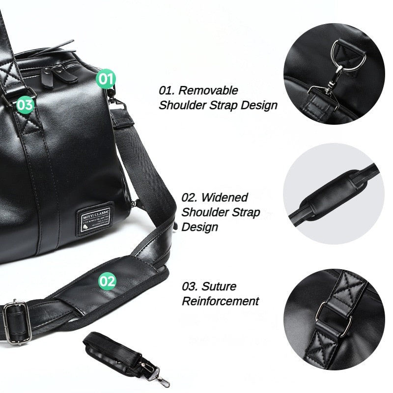 Premium Gym Bag Leather Sports Bag