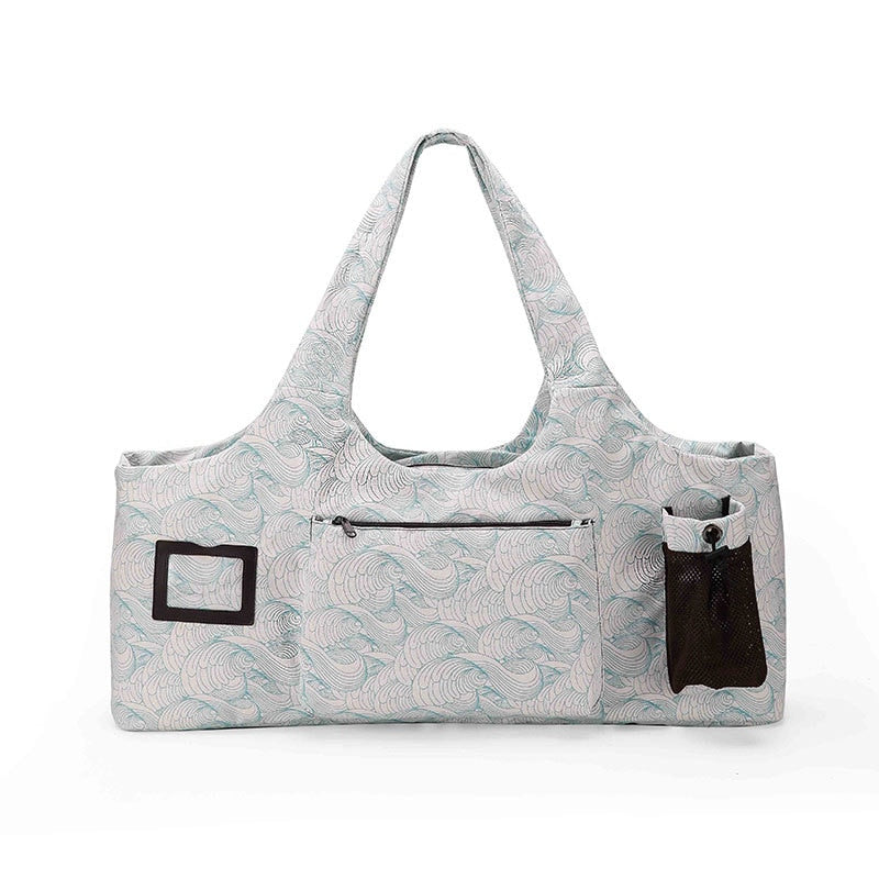 Canvas Big Yoga Backpack Large Capacity