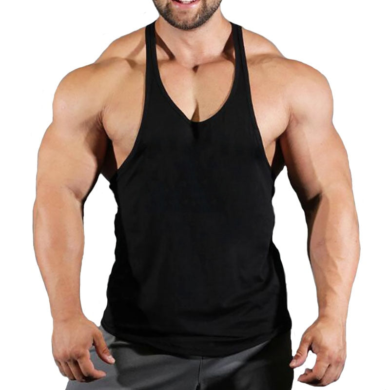 Fitness Shirt Gym Top Men Vests