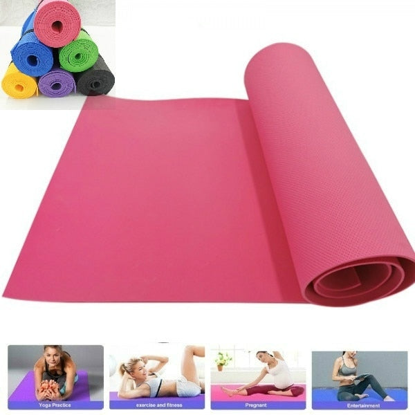 Extra Thick 183cmX61cm Yoga Mats Non-slip
