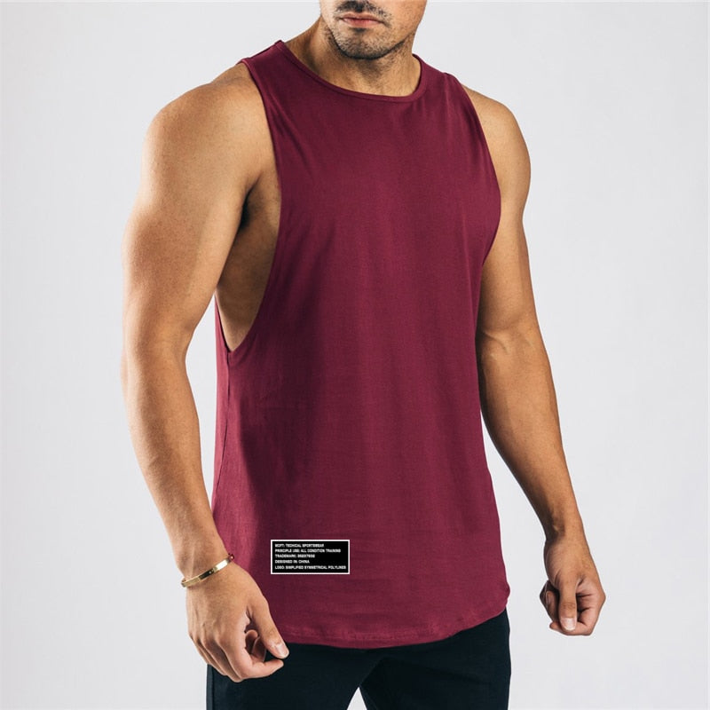 Cotton Workout Gym Tank Top