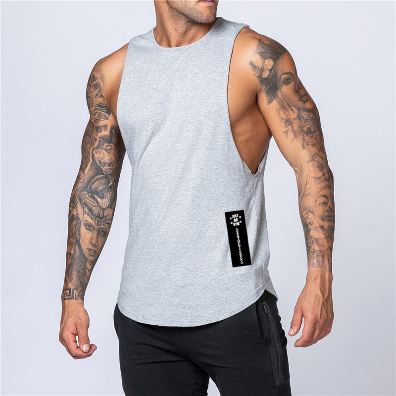 Cotton Workout Gym Tank Top