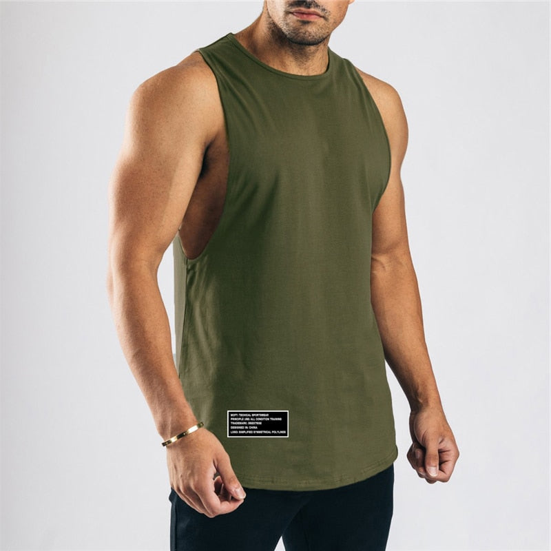 Cotton Workout Gym Tank Top