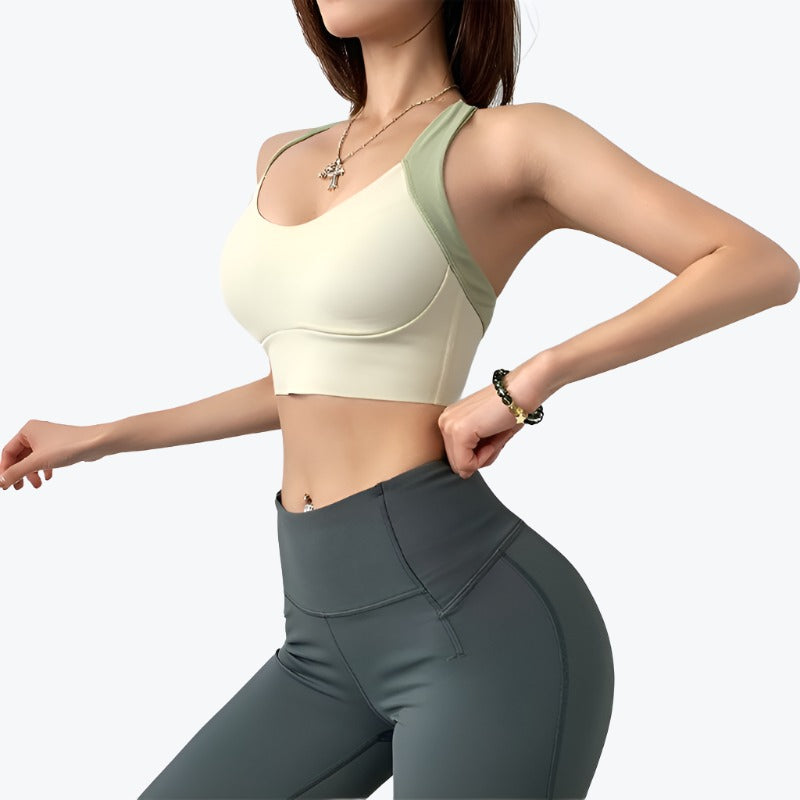 Back Running Sports Bra