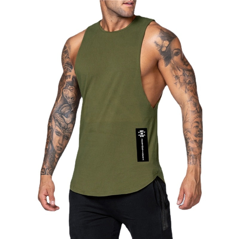 Cotton Workout Gym Tank Top
