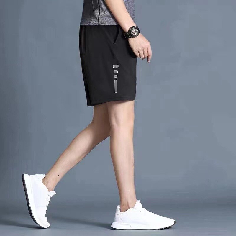 Men's Double Layer Fitness Shorts Breathable