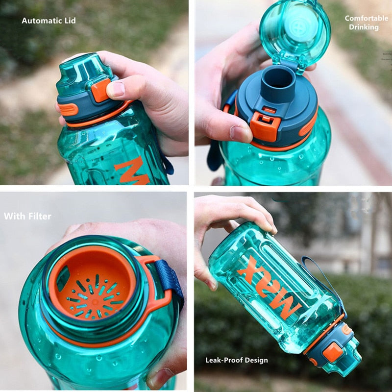 1200ml Large Capacity Sport Water Bottle
