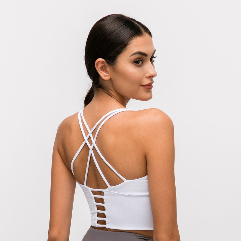 Cross Back Sports Bra