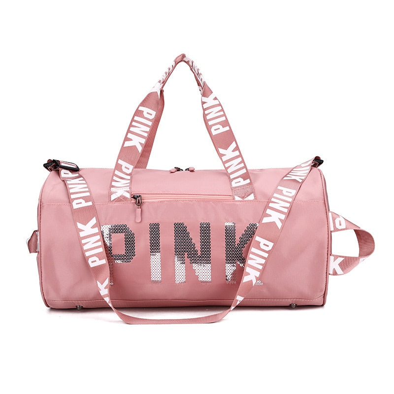Training PINK Bag Sequins