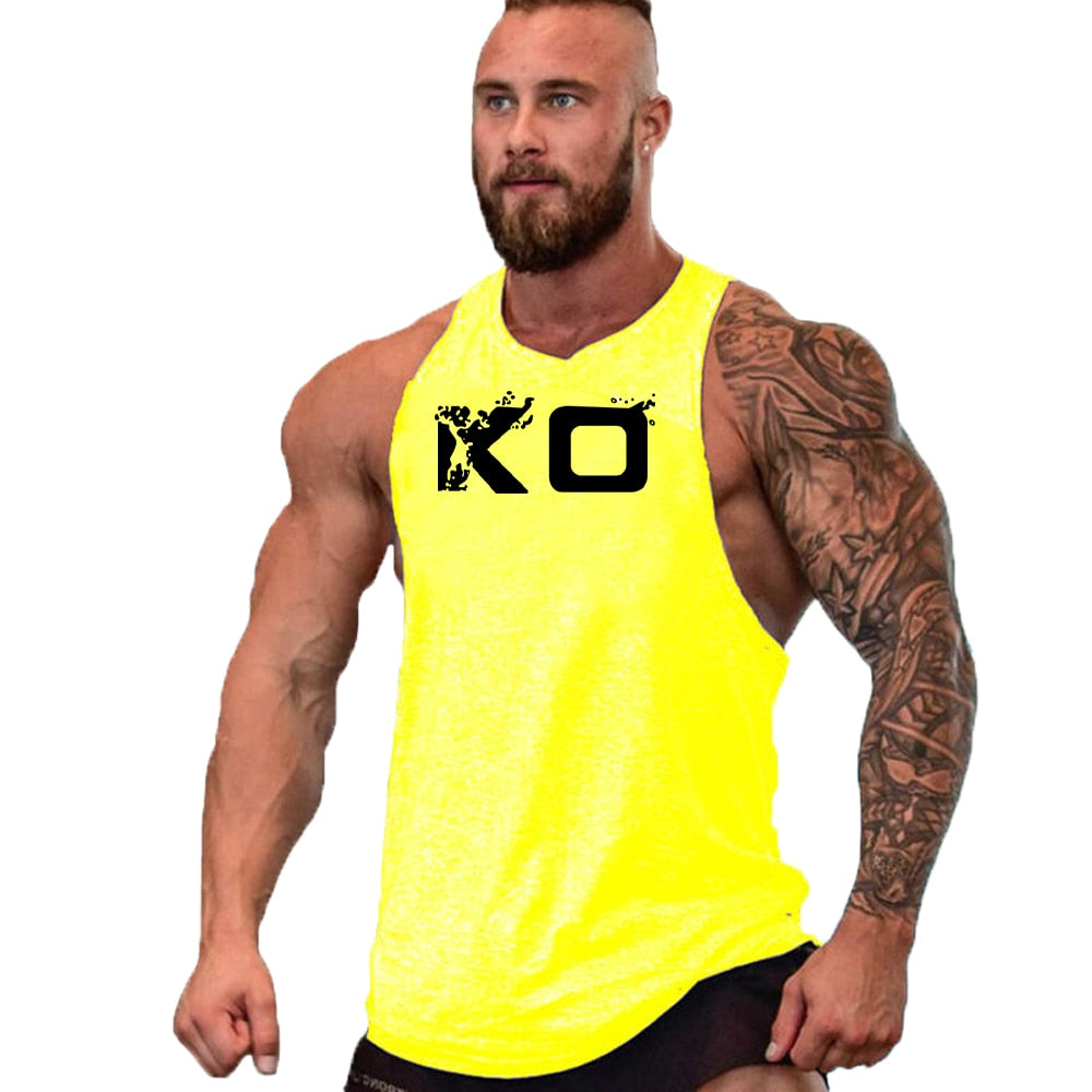 Men's Cotton Sleeveless Shirt