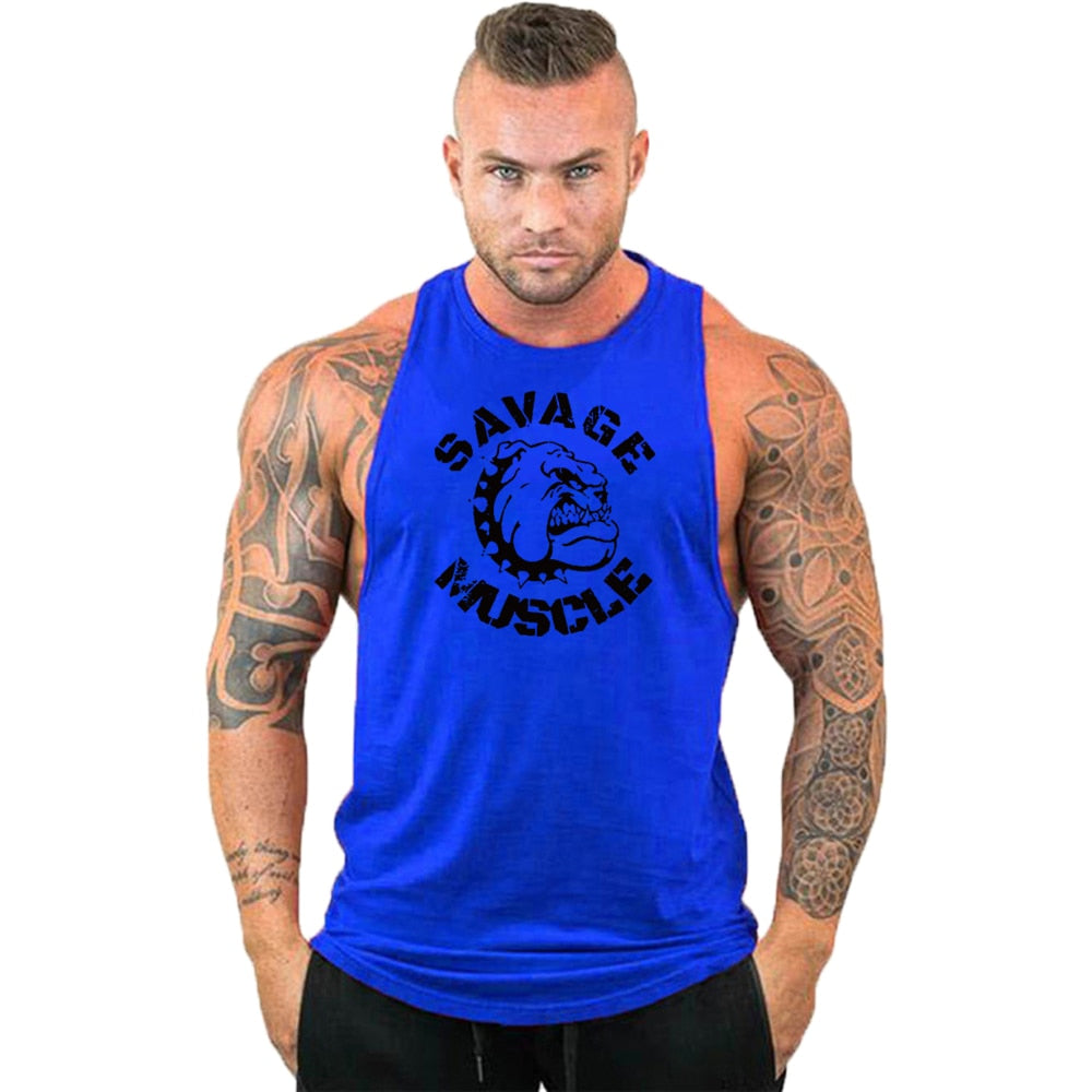Men's Cotton Sleeveless Shirt