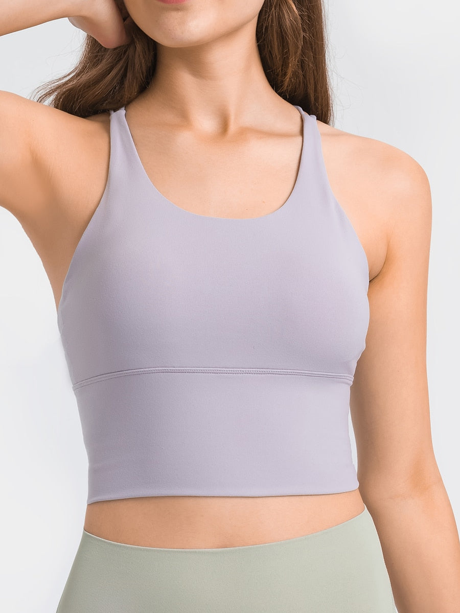 Cross Back Sports Bra