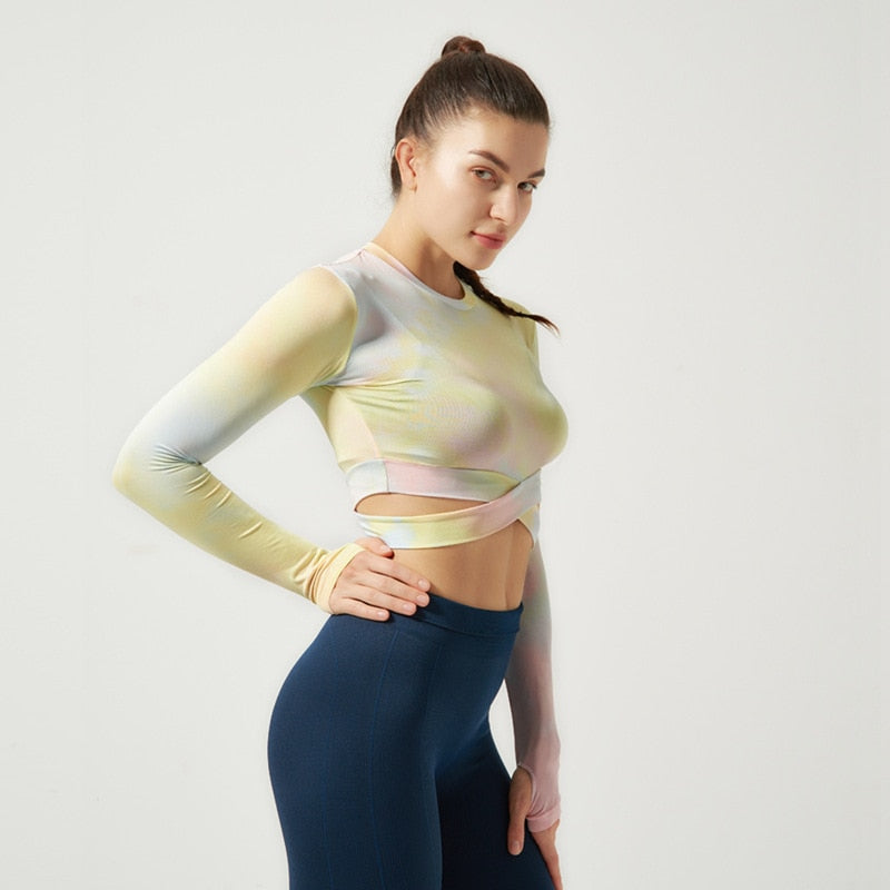 Long Sleeve Yoga Bras / Sports Bras