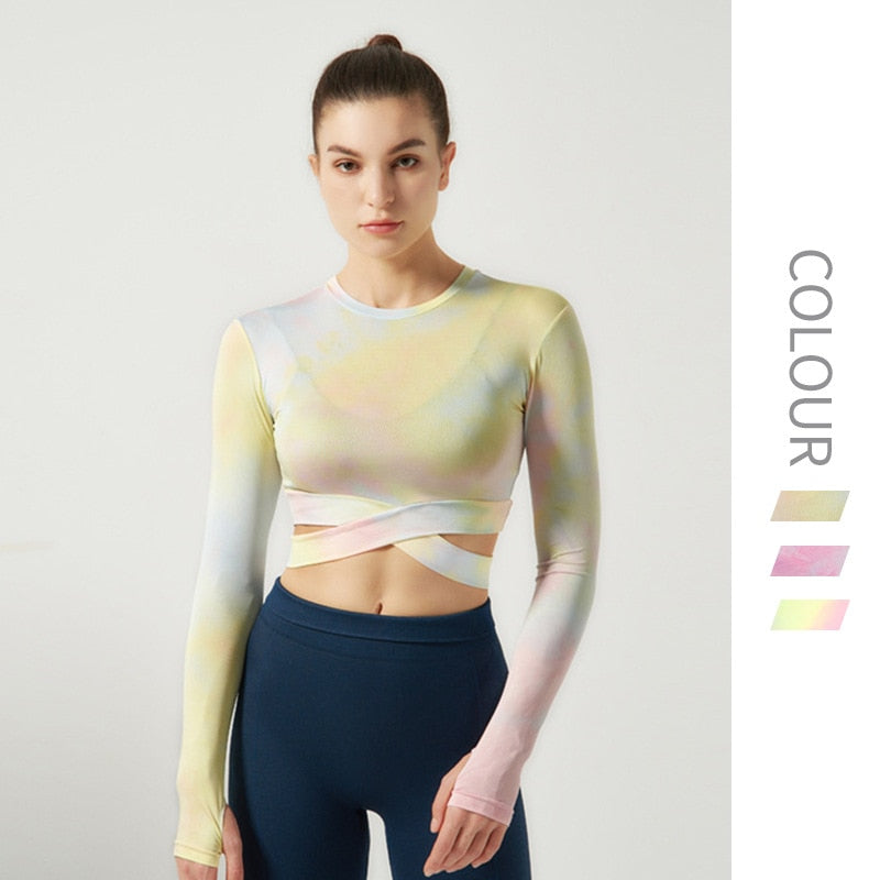 Long Sleeve Yoga Bras / Sports Bras