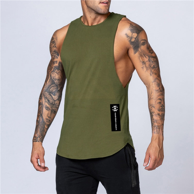 Cotton Workout Gym Tank Top