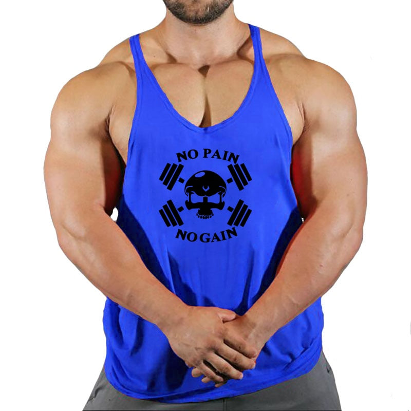 Fitness Shirt Gym Top Men Vests