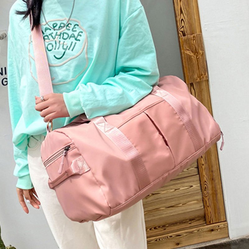 High-Quality Pink Duffle Bag
