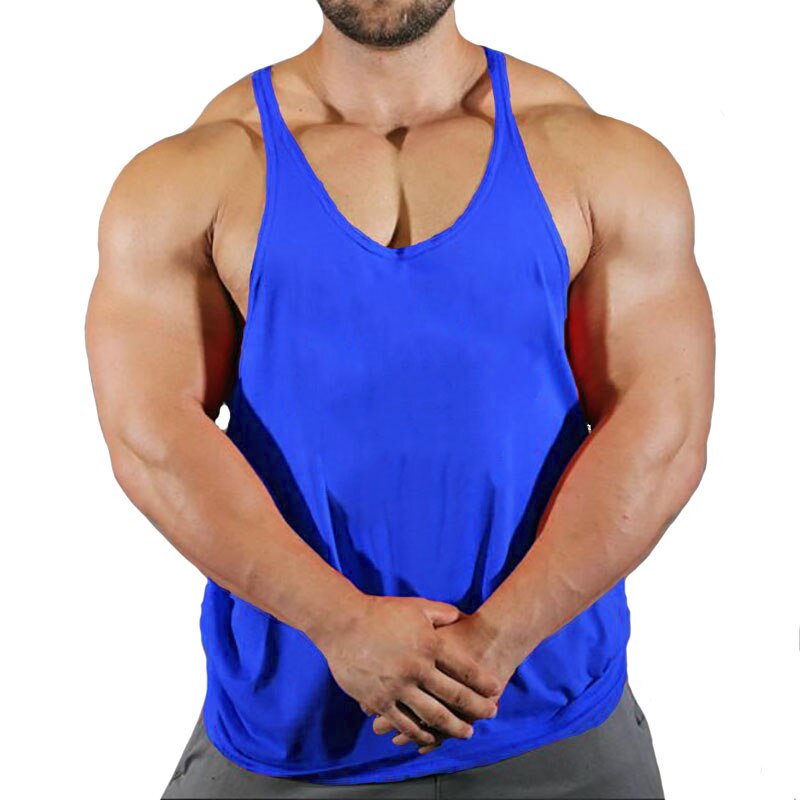 Fitness Shirt Gym Top Men Vests