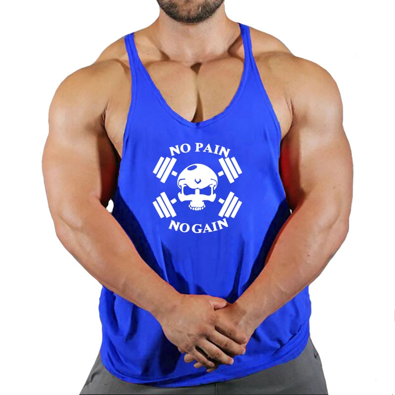 Fitness Shirt Gym Top Men Vests