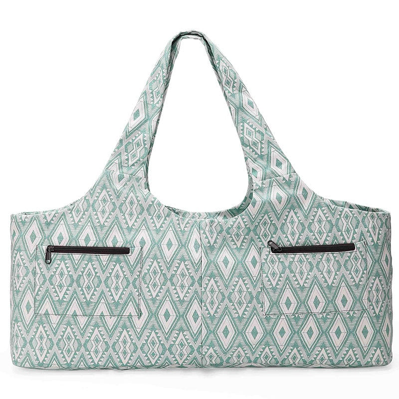 Canvas Big Yoga Backpack Large Capacity