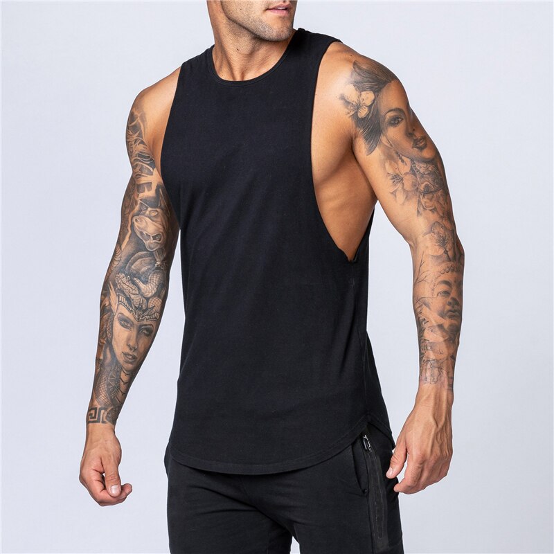 Cotton Workout Gym Tank Top