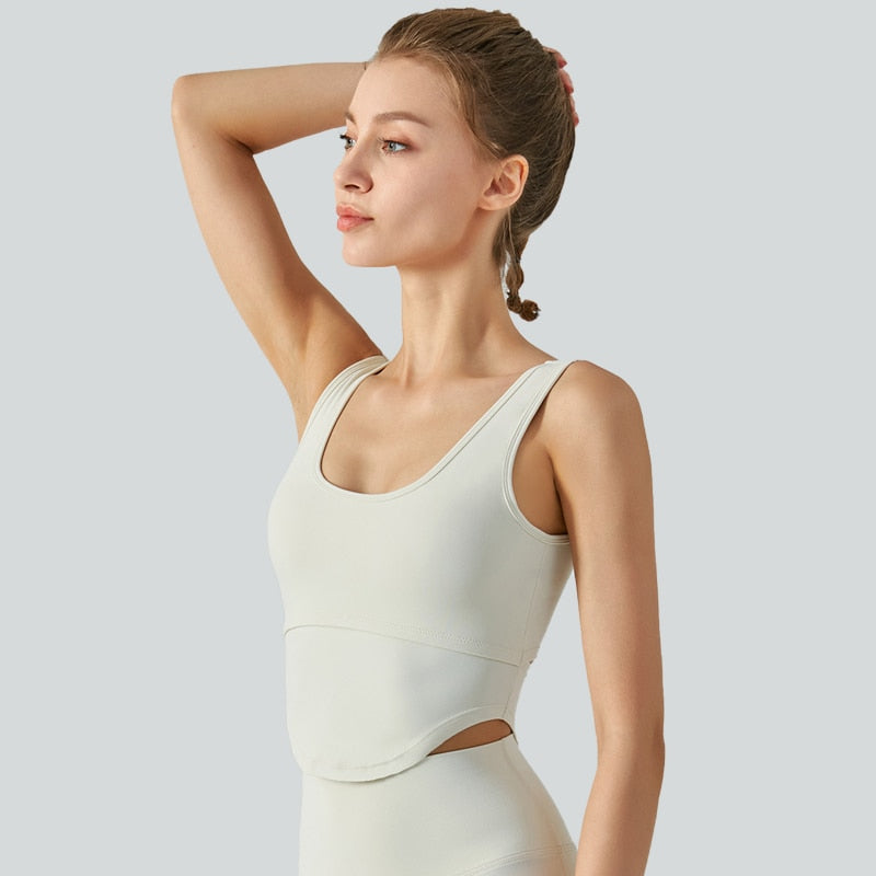 Big U Neck Sports Bra