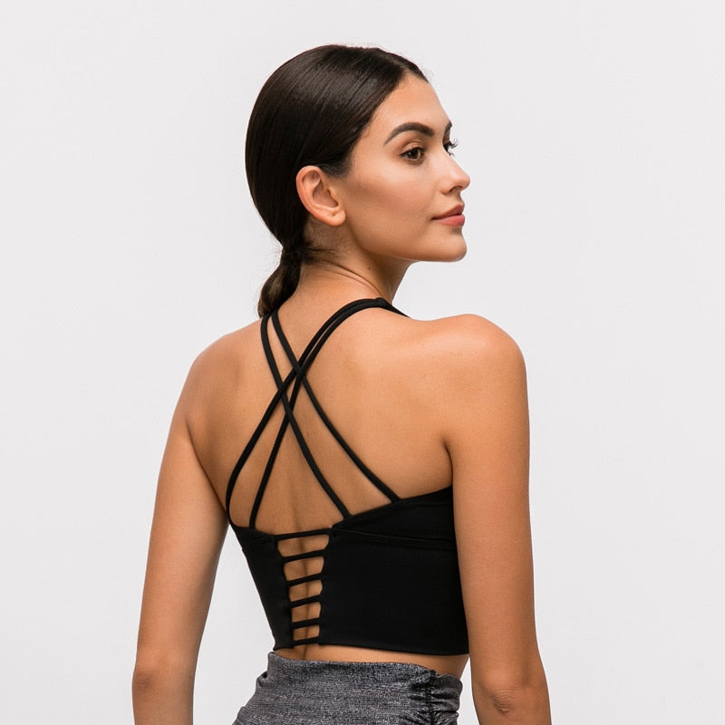 Cross Back Sports Bra