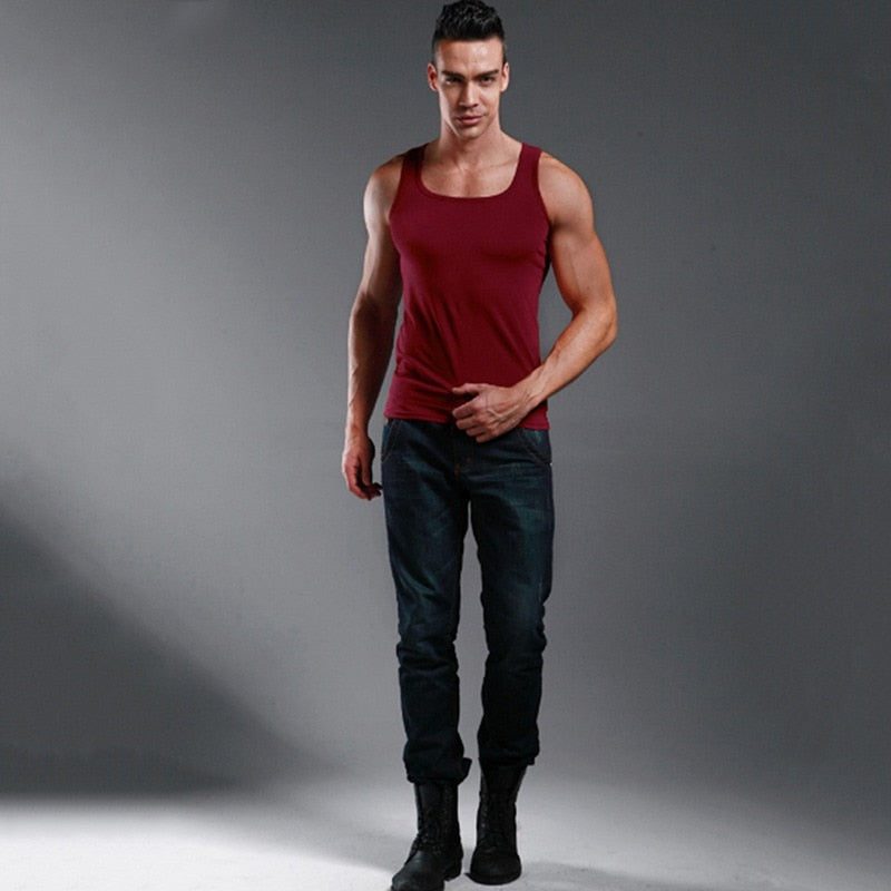 Man Clothing Bodybuilding Tank Top