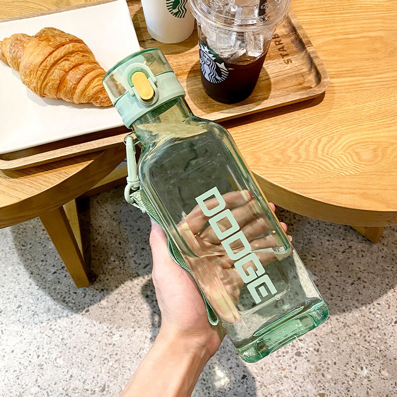 1000ml Sports Water Bottles Gym Leak-proof