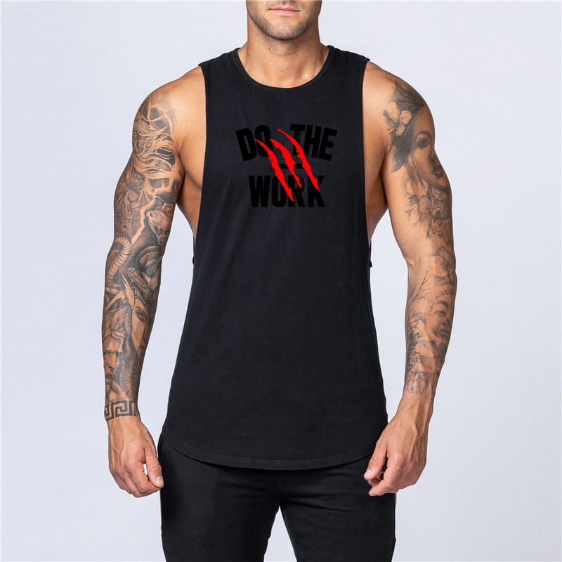 Cotton Workout Gym Tank Top